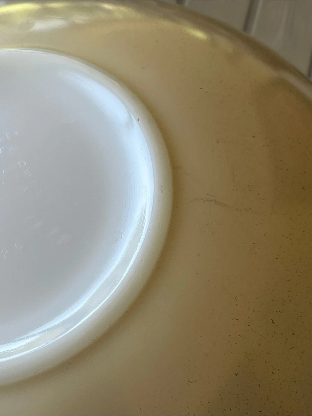 VTG Pyrex Forest Fancies Mushroom Mixing Bowl 444 Cinderella Large 4 Qt Handles